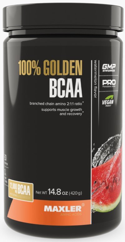 

BCAA Maxler 100% Golden BCAA (арбуз, 420 г)