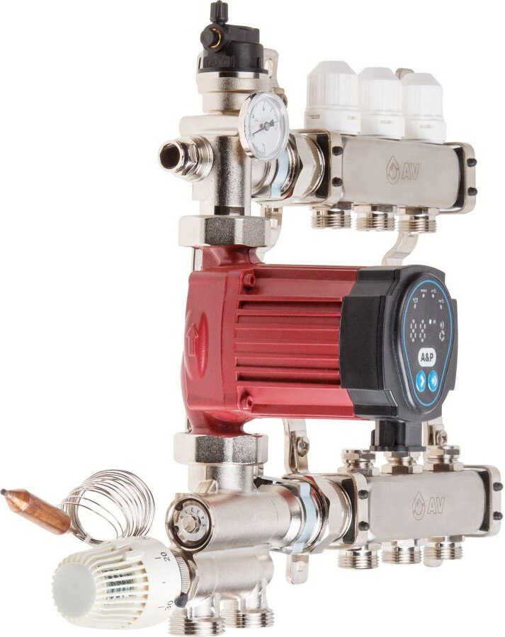 

Запорная арматура AV Engineering Насосно-смесительная группа AVE250-01