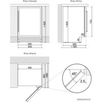 Винный шкаф Dunavox DAU-46.146DW