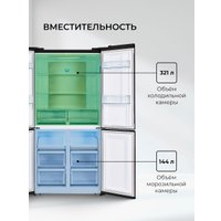 Четырёхдверный холодильник LEX LCD505BlOrID
