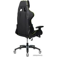 Игровое (геймерское) кресло Zombie Viking 4 Aero Green Edition (черный)