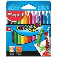 Восковые мелки Maped 861011 (12 цв.)