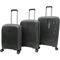 Чемодан-спиннер Mironpan 23107 (M, темно-серый)