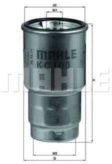 Топливный фильтр Mahle Knecht KC100D