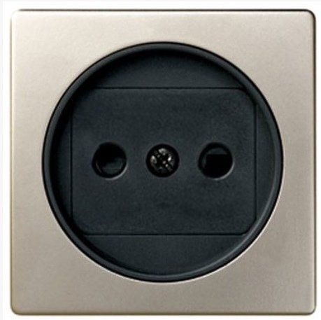 

Накладка для розетки Simon 82040-34 (шампань с графитом)