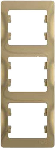 Рамка Schneider Electric Glossa GSL000407 (титан)