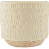 Кашпо Mandarin Decor Често P18C23104B-12milk (молочный)