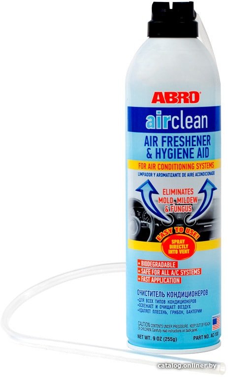 Присадка в испаритель/кондиционер ABRO AC-100 255 г