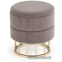 Пуфик Halmar MINTY серый/золотой
