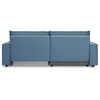 Угловой диван Mio Tesoro Дюссельдорф 293 1.5ек-1.5пф (1175 Savanna Plus Blue)
