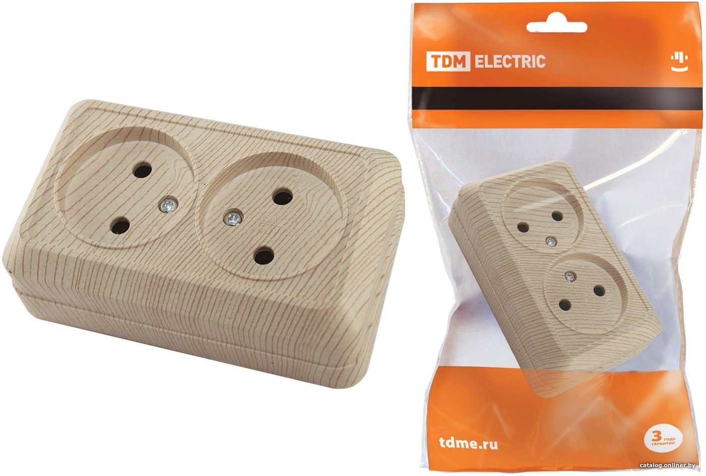 Розетка TDM Electric Ладога SQ1801-0051