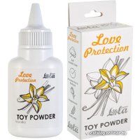 Пудра для секс игрушек/латекса Lola Toys Love Protection (30 г, ваниль)