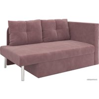 Тахта Мебель-АРС Алиса (велюр, пудра НВ-178/18)