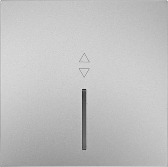 Выключатель проходной Lezard Zima 704-7488-114QC (серый матовый)