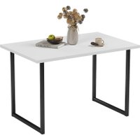 Кухонный стол Mio Tesoro Tako Lite 100x60 (белый/черный)