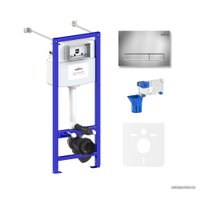 Инсталляция для унитаза Lavinia Boho Relfix 5 в 1 77020043 (хром пластик)