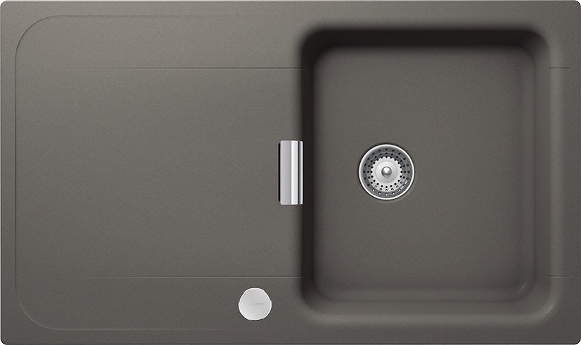 

Кухонная мойка Schock Wembley 50D Cristadur (серебристый камень)