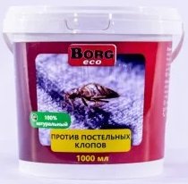 

Средство от насекомых Borg Eco против клопов 1000 мл