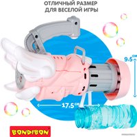 Пистолет для создания мыльных пузырей Bondibon Наше Лето. Мыльная пушка ВВ5423