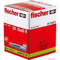 Дюбель универсальный Fischer UX 10 x 60 R 77872 (50 шт)