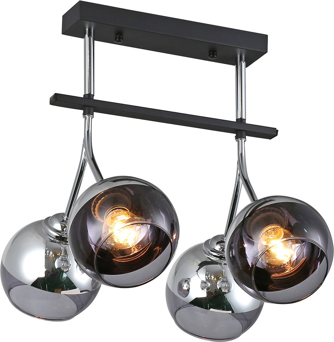 

Подвесная люстра Escada 1114/4PL E27*40W Silver
