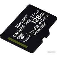 Карта памяти Kingston Canvas Select Plus microSDXC 128GB