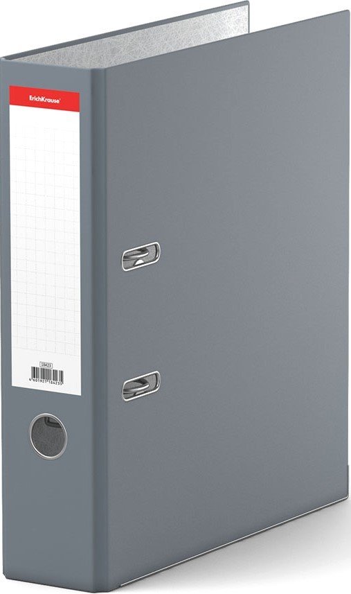 

Папка-регистратор Erich Krause Colors 70 мм разборная 18423 (серый)