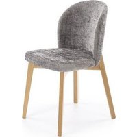 Стул Halmar Basso (серый/дуб натуральный)