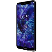 Телефон Nokia 5.1 Plus (глянцевый черный)