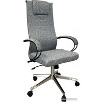 Офисное кресло SitUp Michael chrome (ткань Gray/Gray) в Мозыре