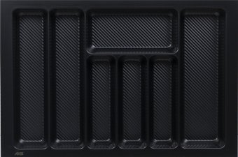 Лоток для столовых приборов AKS 700 Liner 640x430 (черный)