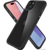 Чехол для телефона Spigen Ultra Hybrid для iPhone 15 ACS06799 (черный)