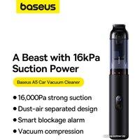 Автомобильный пылесос Baseus A5 Car Vacuum Cleaner C30459500111-00