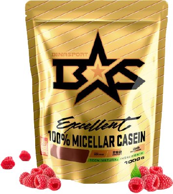 

Казеин Binasport Micellar Casein (1000г, малина)