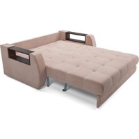 Диван Мебель-АРС Аккордеон Барон №3 ППУ 155x200 (бежевый кордрой)