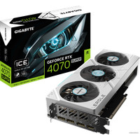 Видеокарта Gigabyte GeForce RTX 4070 Super Eagle OC Ice 12G GV-N407SEAGLEOC ICE-12GD