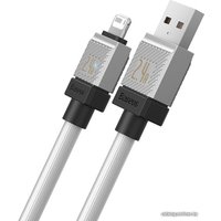 Кабель Baseus CoolPlay Series USB Type-A - Lightning (1 м, белый)