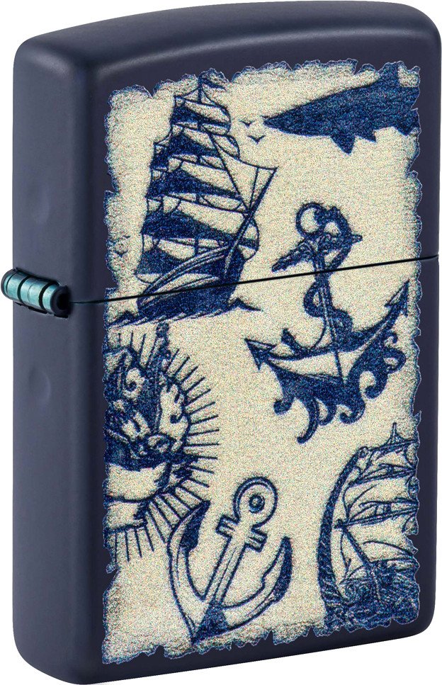 

Зажигалка Zippo Nautical Design Navy Matte 49774