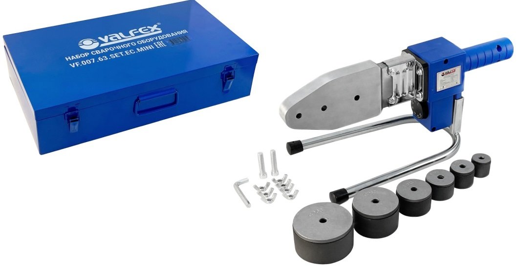 

Аппарат для сварки труб Valfex VF.007.63.SET.EC.Mini