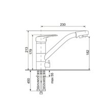 Смеситель Ulgran Quartz UQ-010-02 (лен)