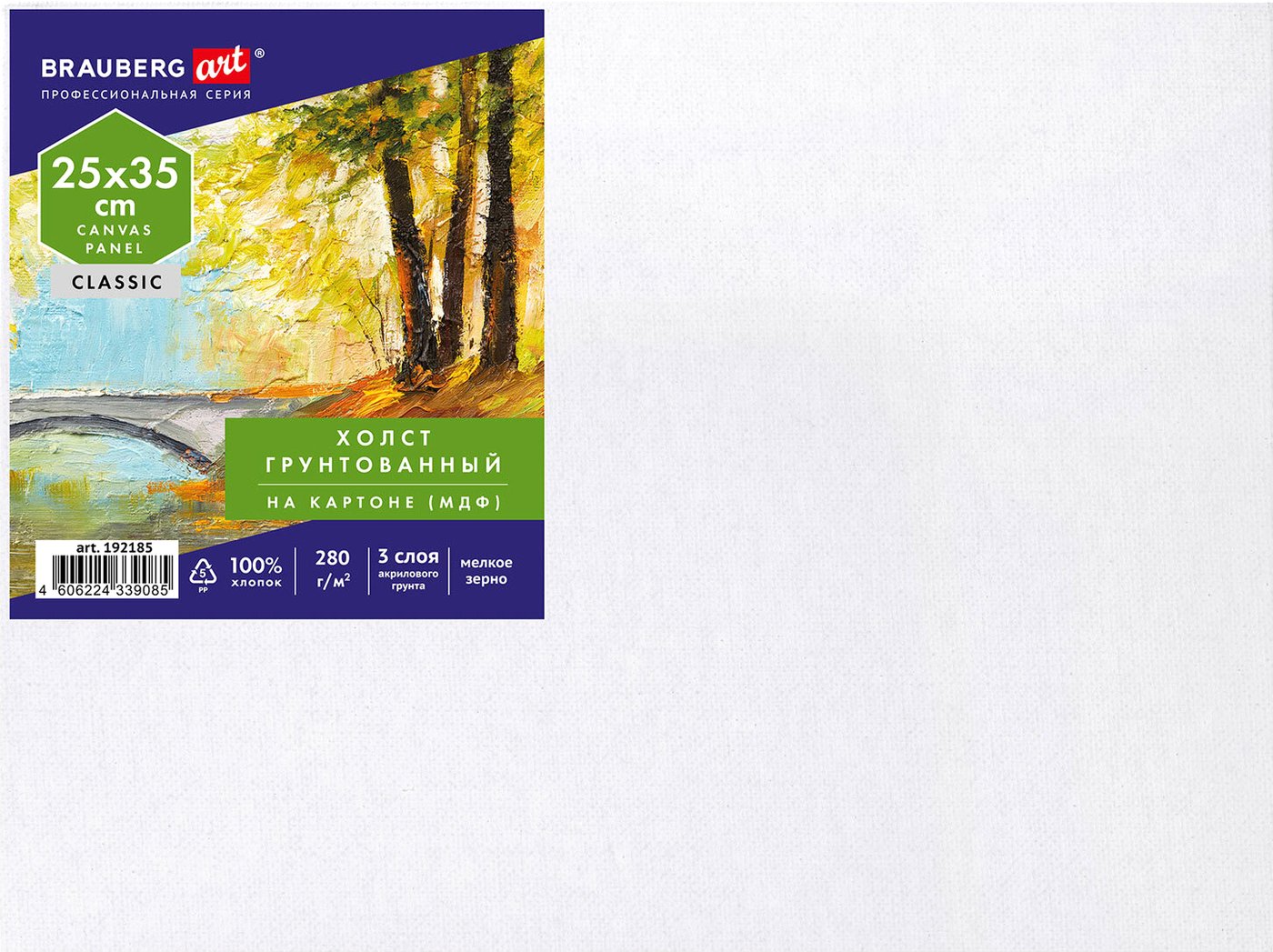 

Холст для рисования BRAUBERG Art Classic 192185
