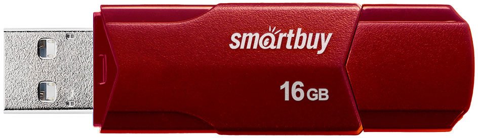 

USB Flash SmartBuy Clue 16GB (бордовый)