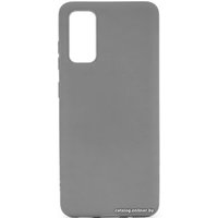 Чехол для телефона Case Matte для Samsung Galaxy S20 (серый)