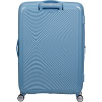 Чемодан-спиннер American Tourister SoundBox Sea Shimmer 77 см