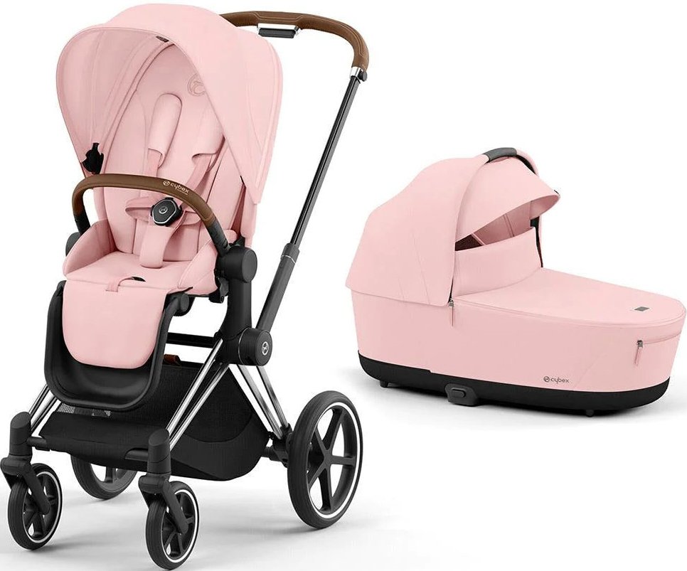 

Универсальная коляска Cybex Priam IV (2 в 1, peach pink/chrome brown)