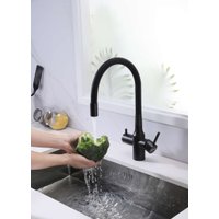 Смеситель Paulmark Salix Sa213419-418 (черный металлик)