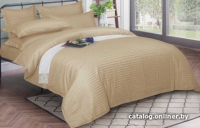 Семейный комплект постельного белья АЭлита Postel'no семейный (карамель)