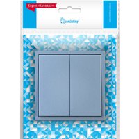 Выключатель SmartBuy Капелла SBE-09bl-10-SW2-0