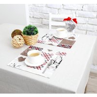 Сервировочная салфетка Loon Шотландский лес