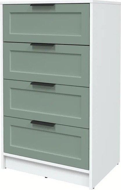 

Комод Интерлиния Концепт Тренд КТ-К60 (белый платинум/мята)